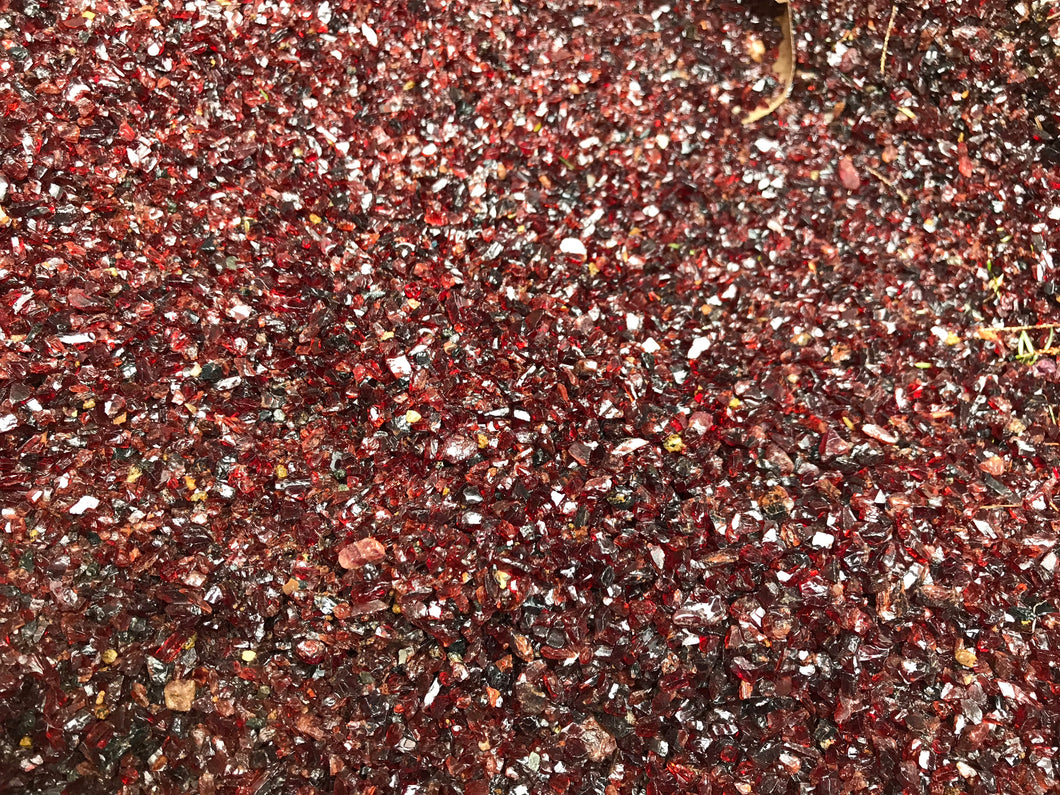 Rhodolite Garnet Rough Chips 100 grams Roughstone.rocks LLC