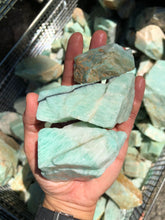 Rough Amazonite from Tanzania 1 pound Roughstone.Rocks LLC