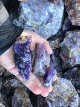 Rough Amethyst from Rwanda 1 pound Roughstone.Rocks LLC 