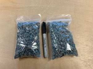 Rough Apatite Blue Chips from Brazil 1 pound Roughstone.Rocks LLC