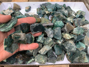Rough Bloodstone from India Small Pieces 1 pound Roughstone.Rocks LLC