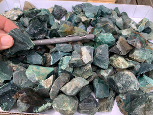 Rough Bloodstone from India Small Pieces 1 pound Roughstone.Rocks LLC