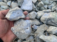 Rough Blue Lace Agate from Malawi 1 pound Roughstone.Rocks LLC