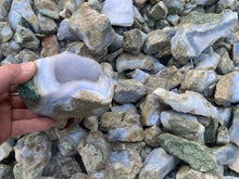 Rough Blue Lace Agate from Malawi 1 pound Roughstone.Rocks LLC