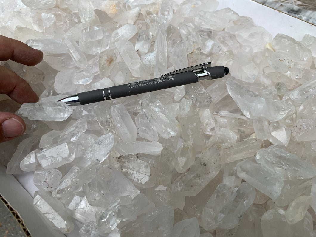 Rough Bulk Quartz Small Pieces from Brazil 1 pound Roughstone.Rocks LLC