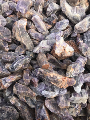 Rough Chevron Amethyst from Zambia 1 pound Roughstone.Rocks LLC