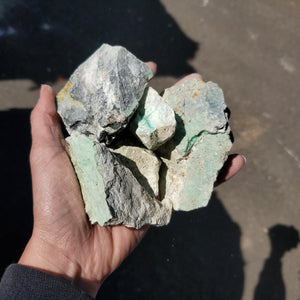 Rough Chrysoprase from Poland 10 pounds Roughstone.Rocks LLC