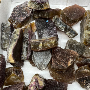 Rough Fluorite from Argentina 1 pound Roughstone.Rocks LLC