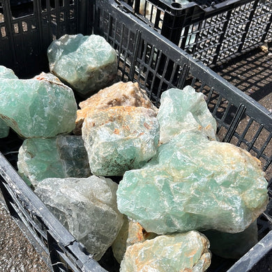 Rough Fluorite from Mexico 10 pounds Roughstone.Rocks LLC