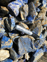 Rough Lapis Lazuli from Afghanistan 100 pounds Roughstone.Rocks LLC