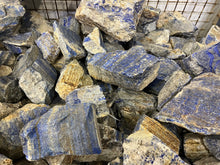 Rough Lapis Lazuli from Afghanistan 10 pounds Roughstone.Rocks LLC
