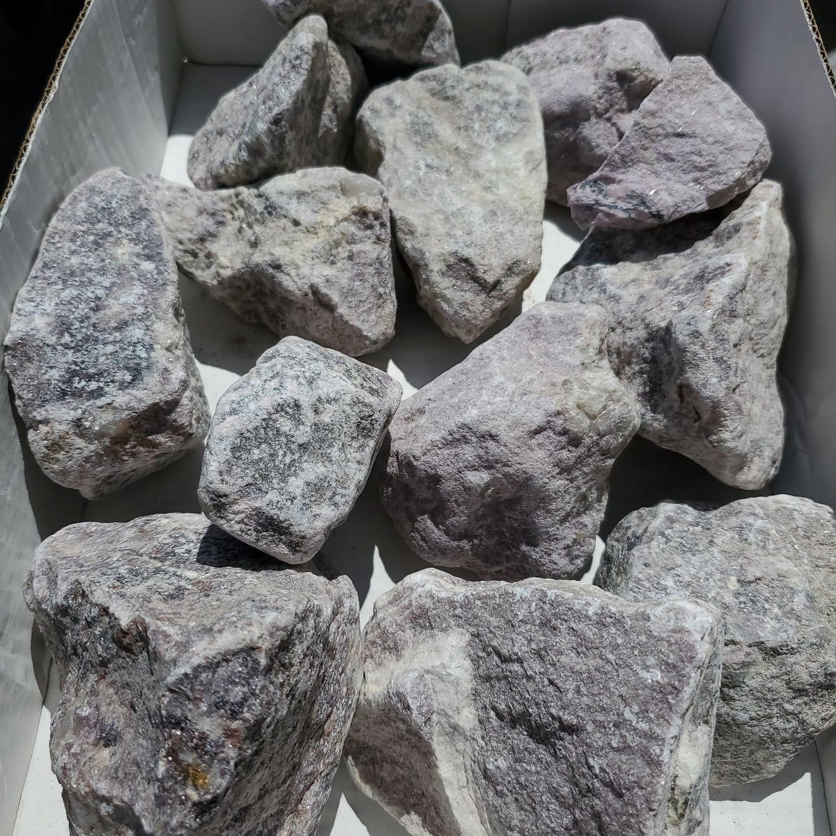 Lepidolite - Large Pieces - India - 10 pounds – RoughStone.Rocks LLC