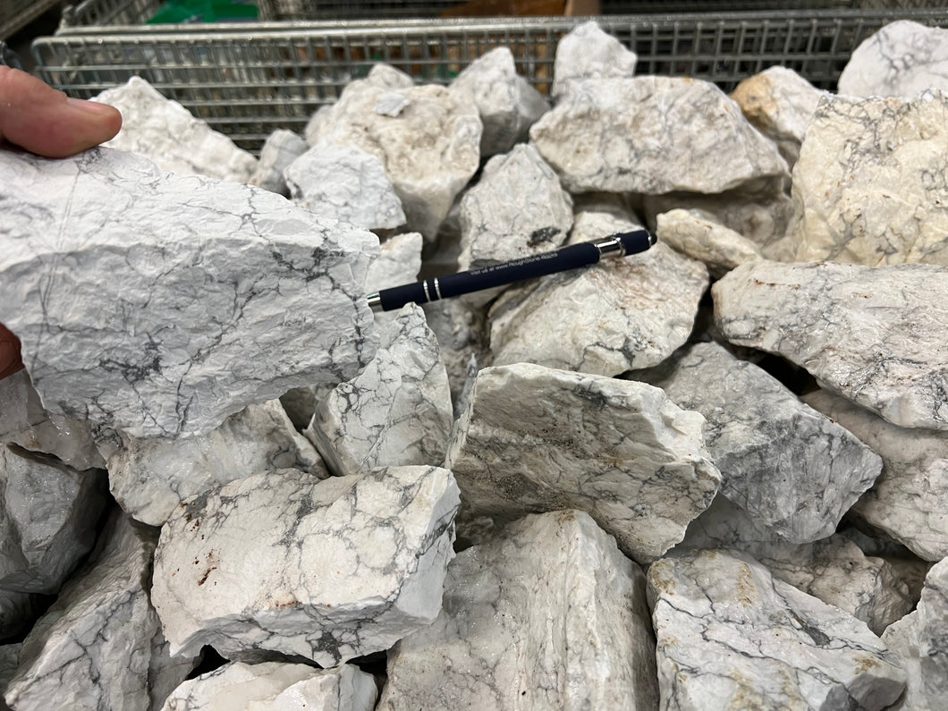 Rough Magnesite from Zimbabwe 1 pound Roughstone.Rocks LLC