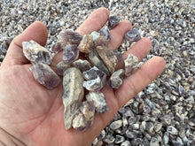 Rough Phantom Amethyst Points from Zambia 10 pounds Roughstone.Rocks LLC