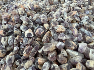 Rough Phantom Amethyst Points from Zambia 10 pounds Roughstone.Rocks LLC