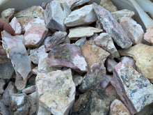 Rough Pink Opal from Peru 1 pound Roughstone.Rocks LLC