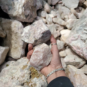 Rough Pink Petalite from Namibia 1 pound Roughstone.Rocks LLC