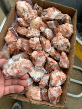 Rough Red Calcite from Mexico 1 pound Roughstone.Rocks LLC