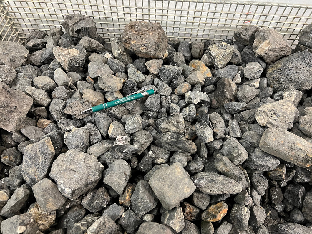 Schorl from Nigeria 10 pounds Roughstone.Rocks LLC