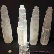 Selenite Satin Spar Large Towers Roughstone.Rocks LLC