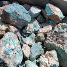 Shattuckite included Quartz from Namibia 1 pound Roughstone.Rocks LLC