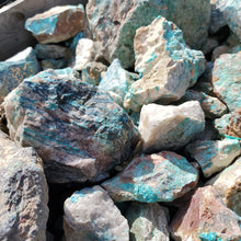 Shattuckite included Quartz from Namibia 1 pound Roughstone.Rocks LLC