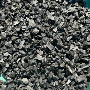 Shungite Chips from Russia 1 pound Roughstone.Rocks LLC