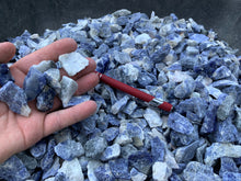 Sodalite Small Pieces from Brazil 1 pound Roughstone.Rocks LLC