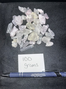 Spodumene from Afghanistan 100 grams Roughstone.Rocks LLC