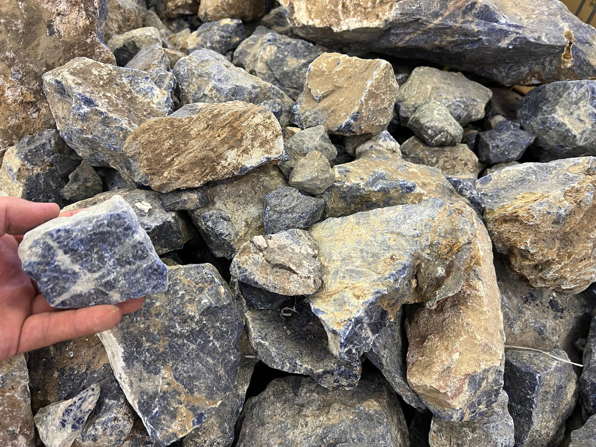 Sunset Sodalite - Namibia - 10 pounds – RoughStone.Rocks LLC