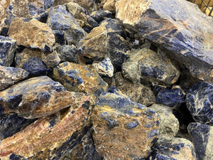 Sunset Sodalite from Namibia 1 pound Roughstone.Rocks LLC