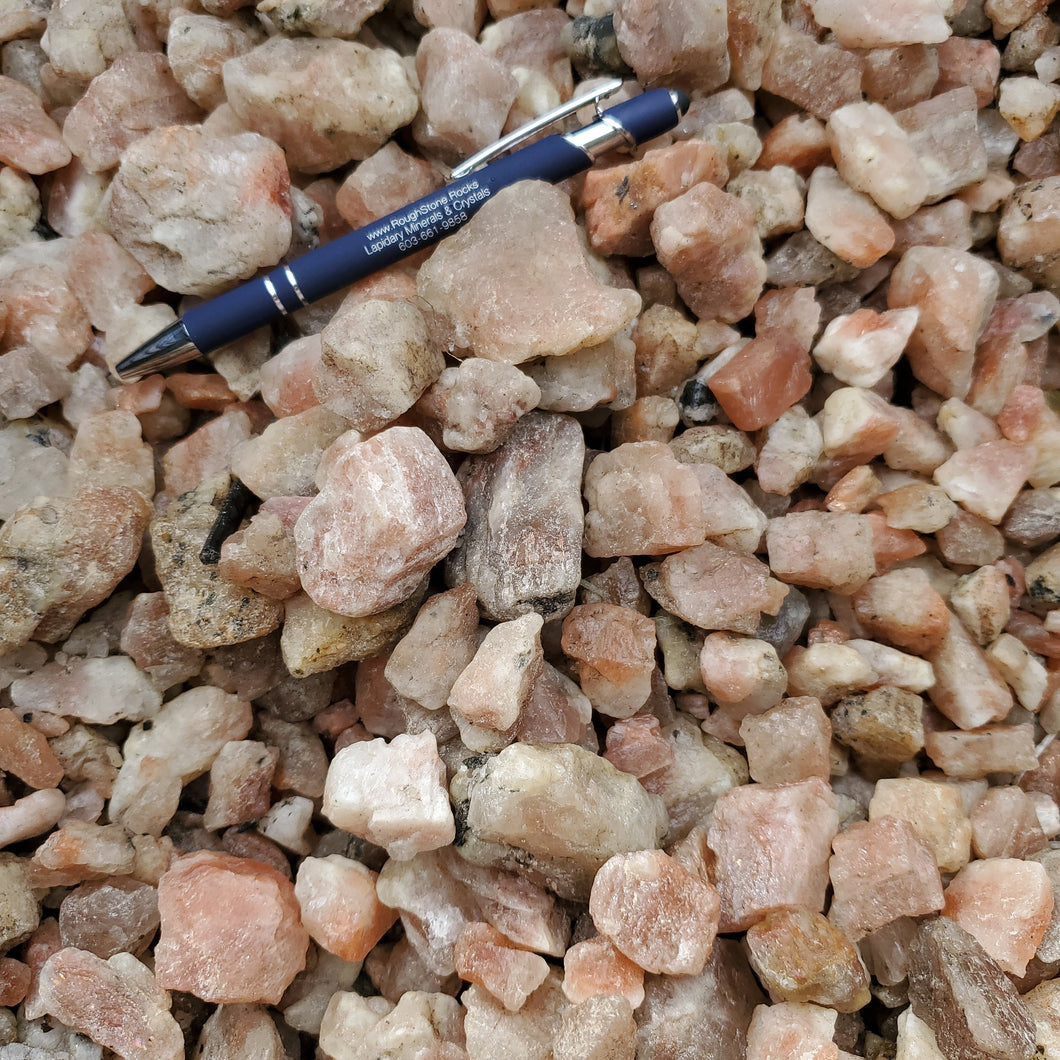 Sunstone Rough from Tanzania 100 grams Roughstone.Rocks LLC