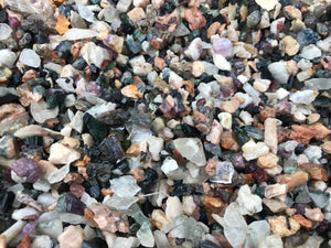 Tourmaline pink and green small size 1/2 pound Roughstone.Rocks LLC