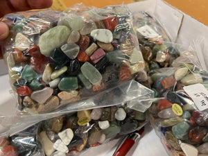Tumbled Stone Mix 1 kilo Roughstone.Rocks LLC