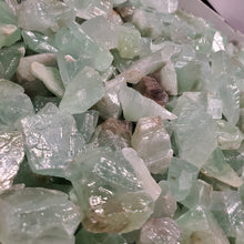 Washed Calcite Green Chips from Mexico 1 pound Roughstone.Rocks LLC