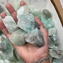 Washed Green Calcite from Mexico 10 pounds Roughstone.Rocks LLC