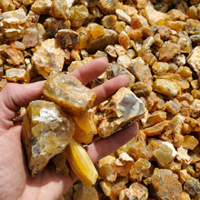 Yellow Opal from Tanzania 1 pound Roughstone.Rocks LLC