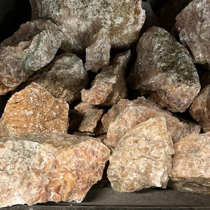 Calcite (Orange-Unwashed) - 10 pounds