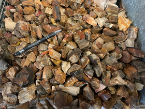 Petrified wood rough - Madagascar 10 pounds