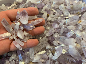 Veracruz Amethyst and Quartz Points Mexico - 100 grams