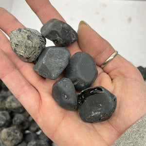 Obsidian Rough Tumbled - Mexico - 1 pound