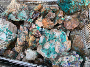 Native Copper in Matrix - 10 pounds