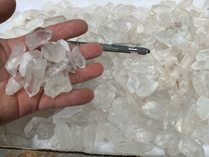 Bulk Quartz Crystals SMALL - Brazil - 1 pound